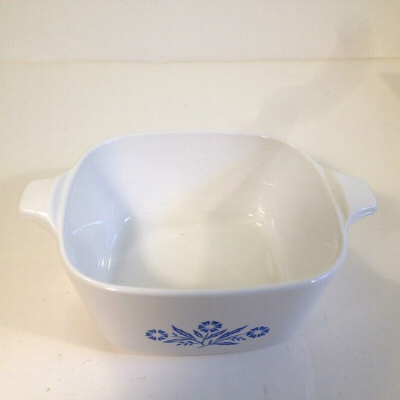 Vintage CORNING WARE P-43-B Blue Cornflower Casserole Baking Dish 2 3/4 Cups - Picture 11 of 12